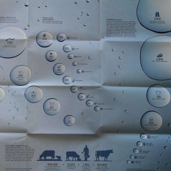 National Geographic "Map World of Rivers"/ 'Hidden Water.' - Picture 6 of 6